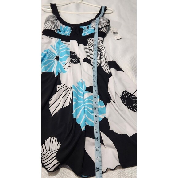 Trixxi Dress for Womens Size Large Sleeveless Floral Print Spring Dress - Picture 6 of 11